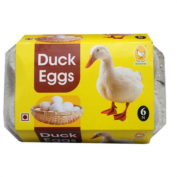 Egg First Duck Eggs Pack Of 6N
